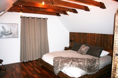 Chambre optionnelle, avec grand lit